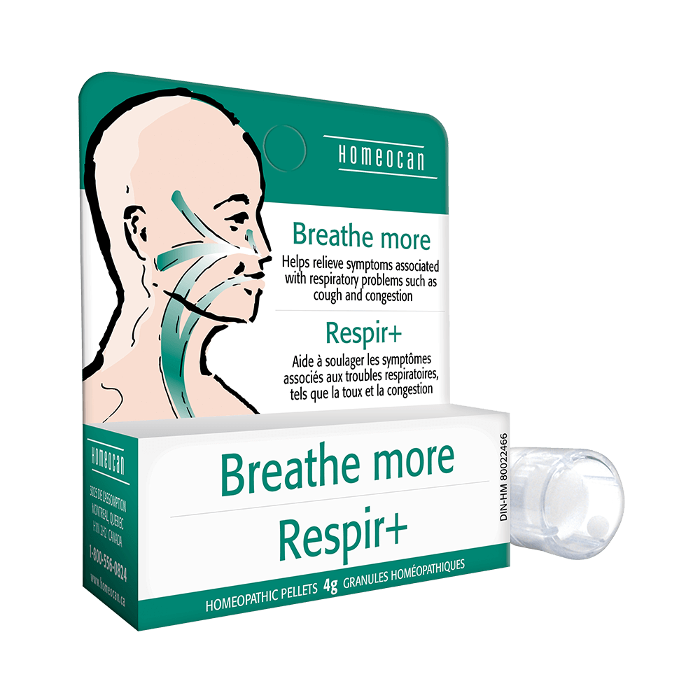 Granules homéopathiques Respir+ 4g