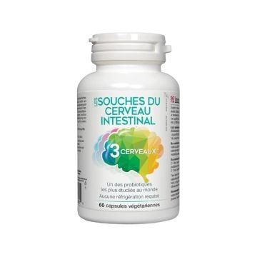 Les souches du cerveau intestinal 60capsules