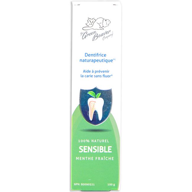Dentifrice pour dents sensible menthe fraiche 100g