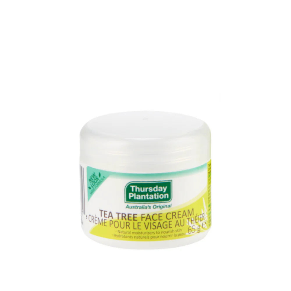 Crème pour le visage au théier 65g
