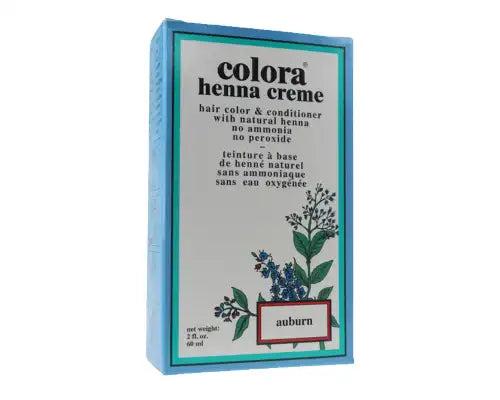 Teinture à base de Henné naturel couleur Auburn 60ml