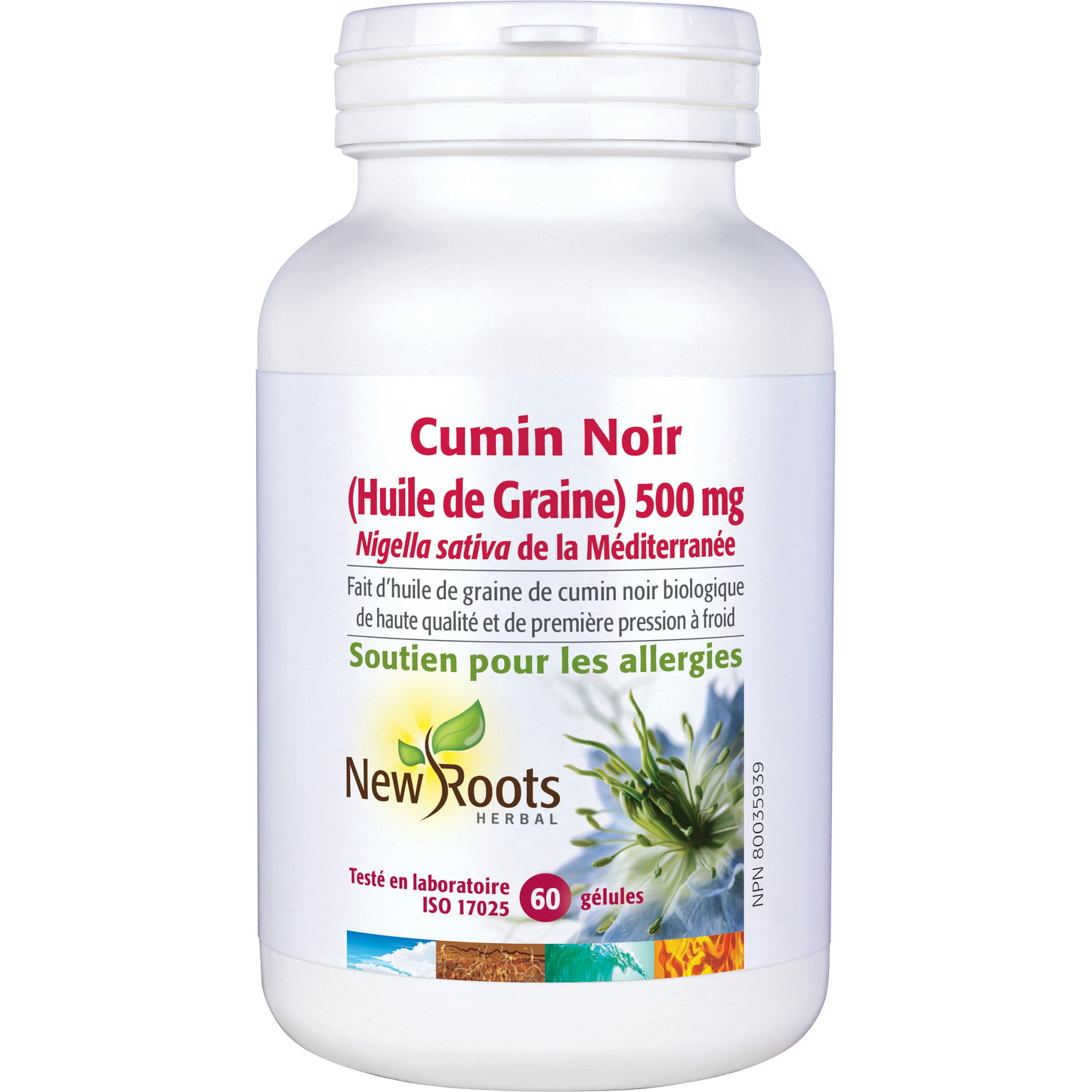 Cumin noir 500mg 60gélules