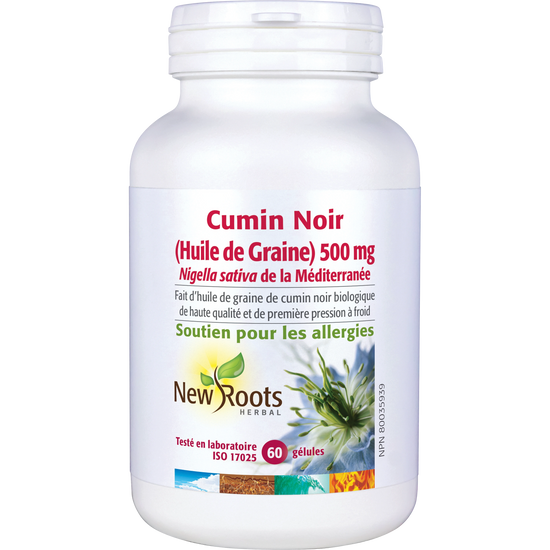 Cumin noir 500mg 60gélules