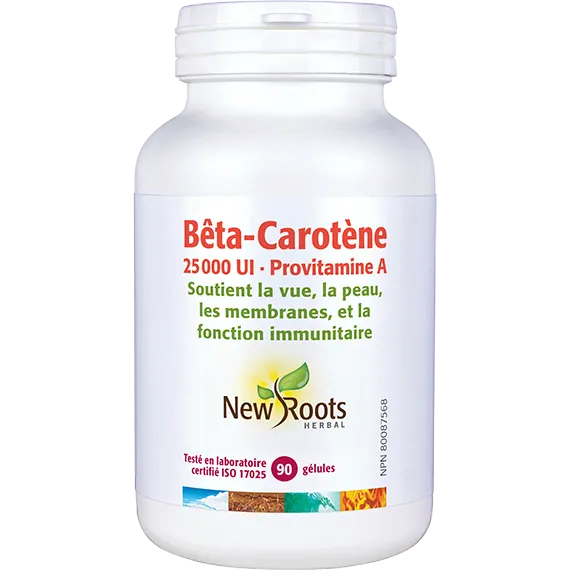 Beta-carotène 25000UI 90gélules