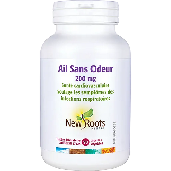 Ail sans odeur 200mg 90capsules