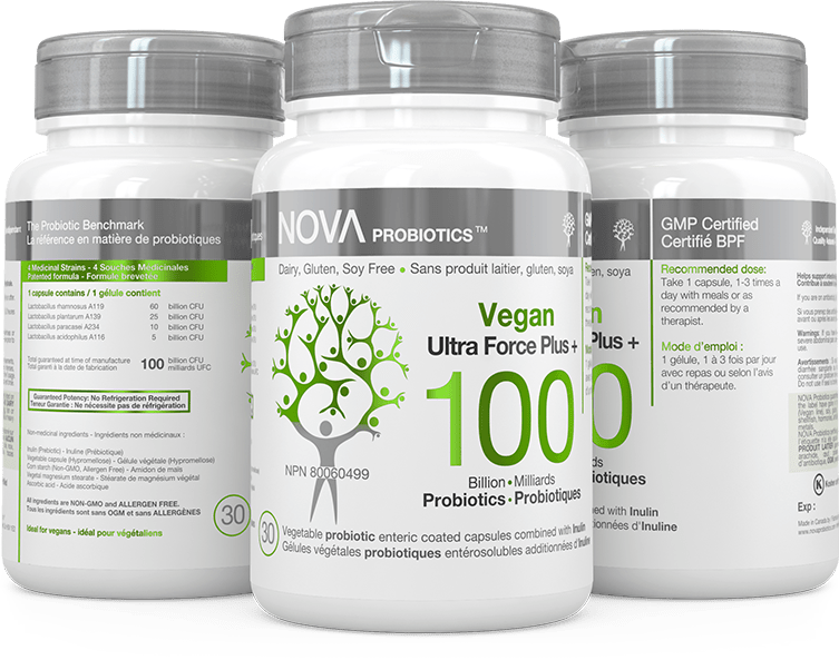 Vegan ultra force plus 100milliards 30capsules