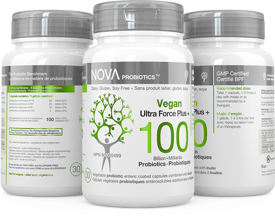 Vegan ultra force plus 100milliards 30capsules