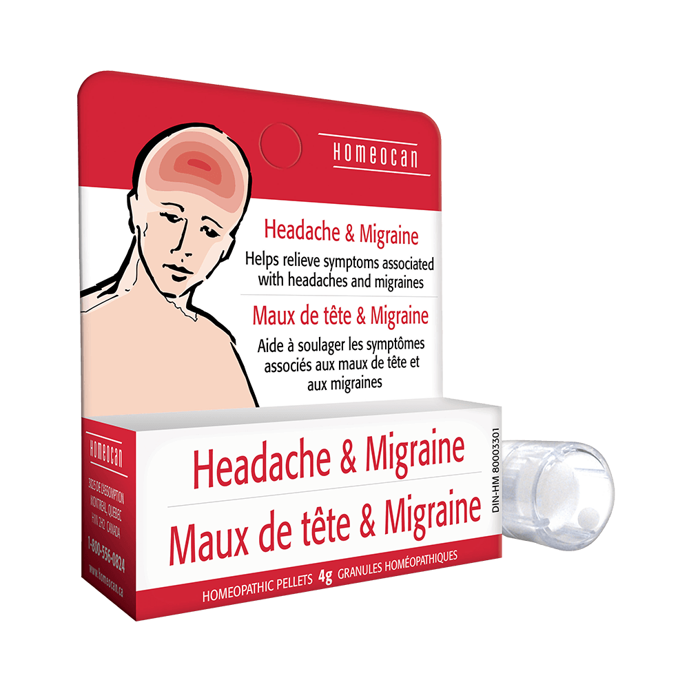 Granules homéopathiques maux de tête & migraines