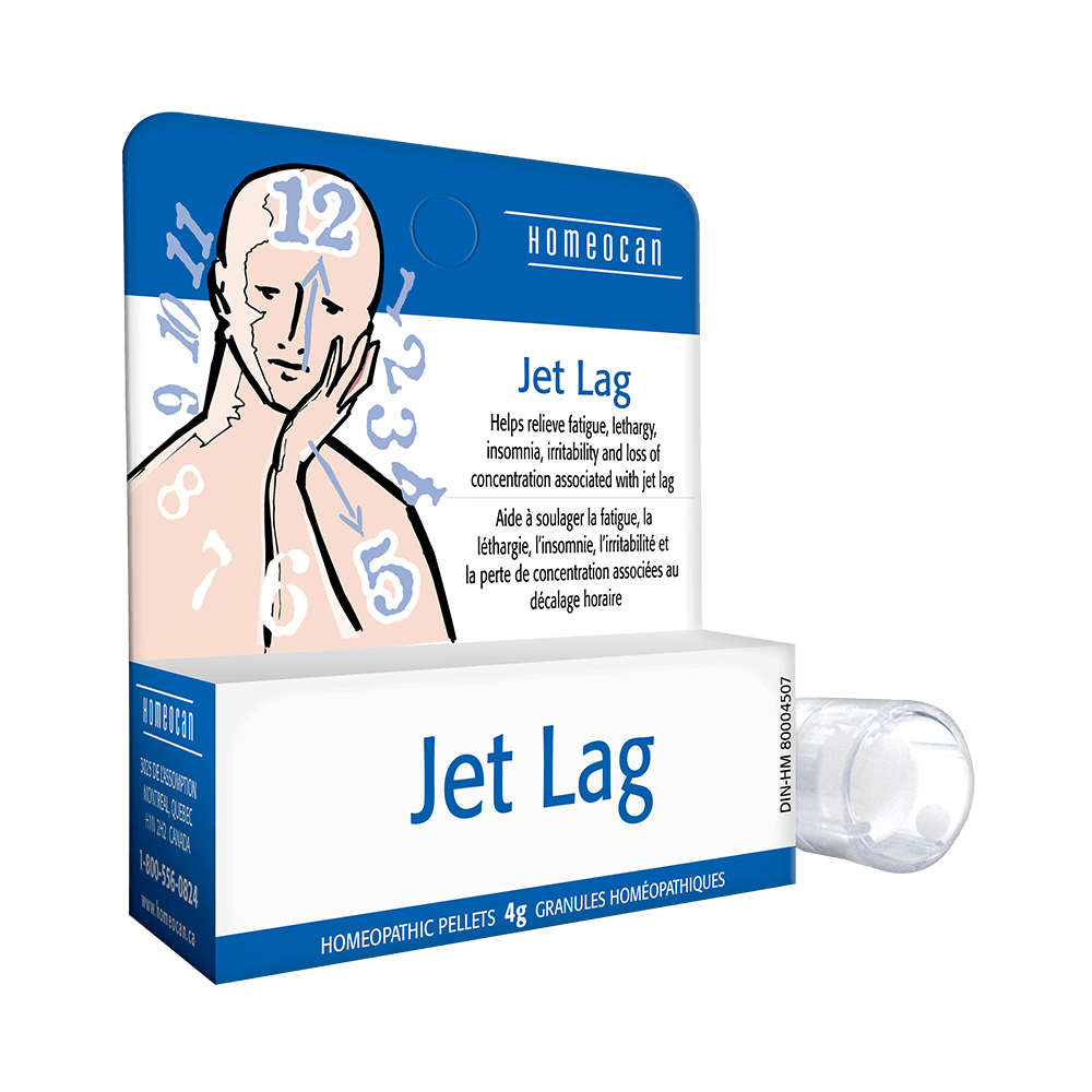 Granules homéopathiques Jet Lag 4g