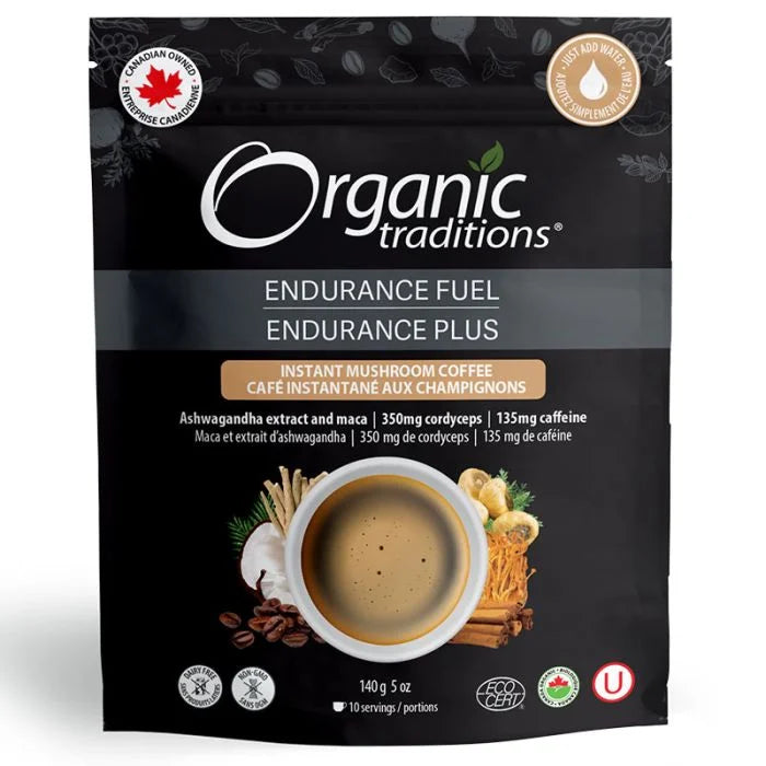 Endurance plus café instantané aux champignons 140g