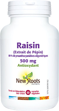 Extrait de pépin de raisin 500mg 60capsules