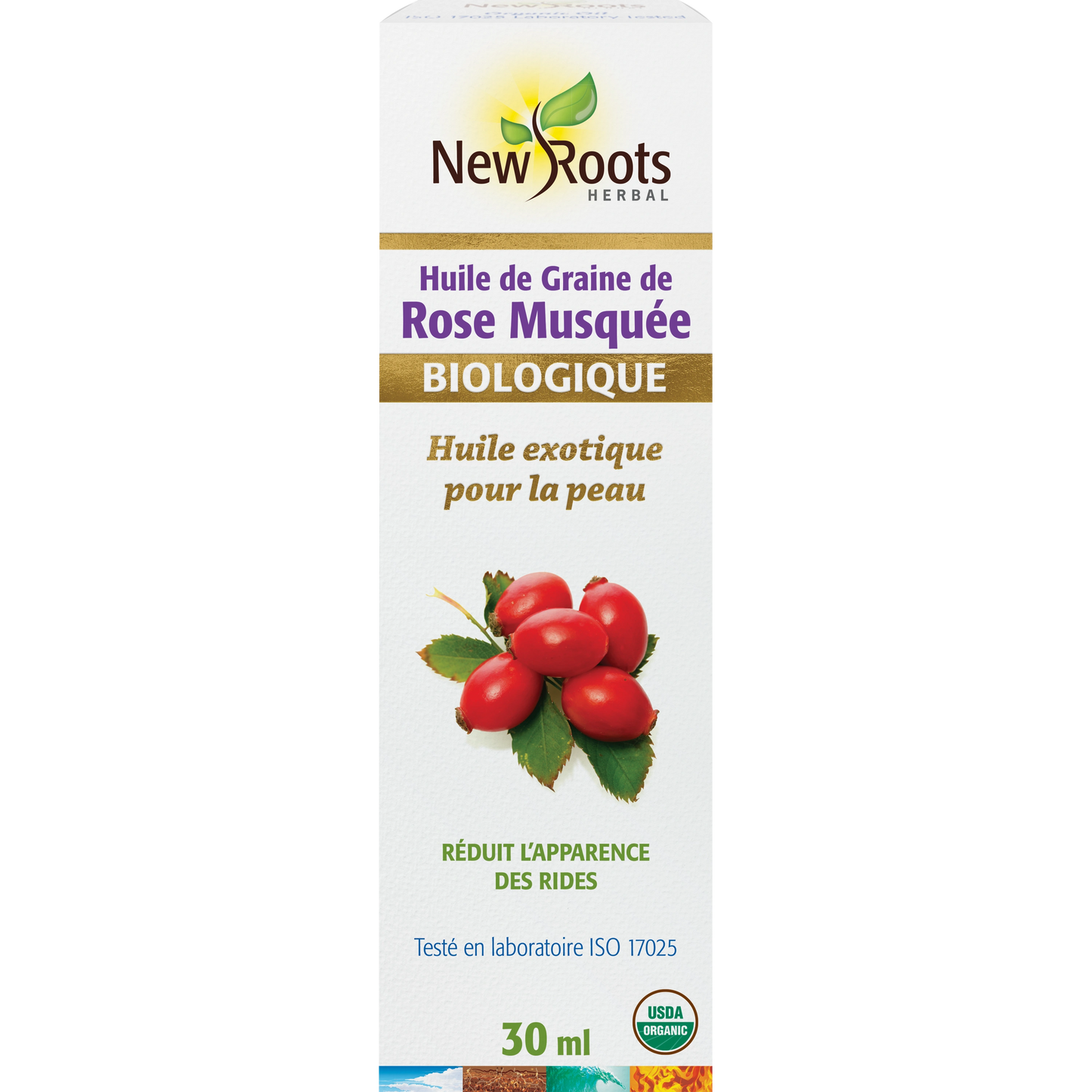 Huile végétale de graine de rose musquée biologique 30ml