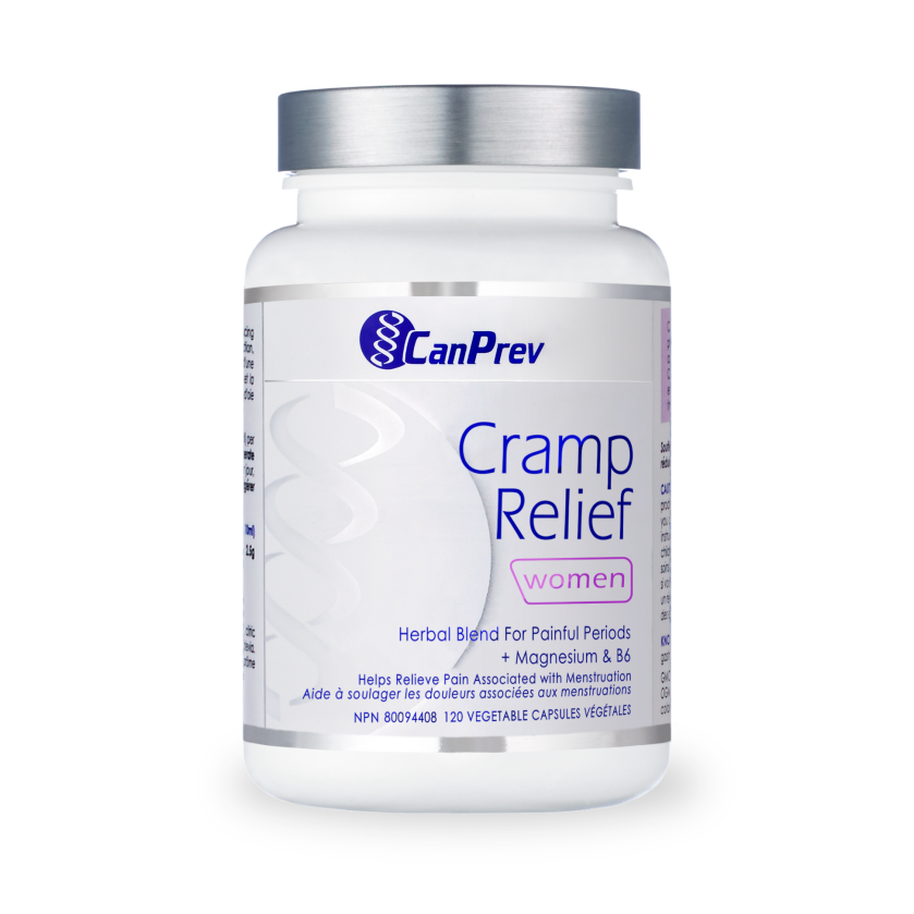 Cramp relief pour femmes 120 capsules