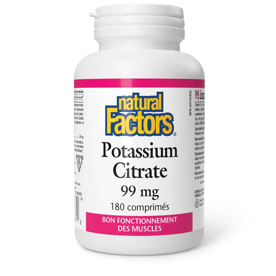 Potassium citrate 99mg 90 comprimés