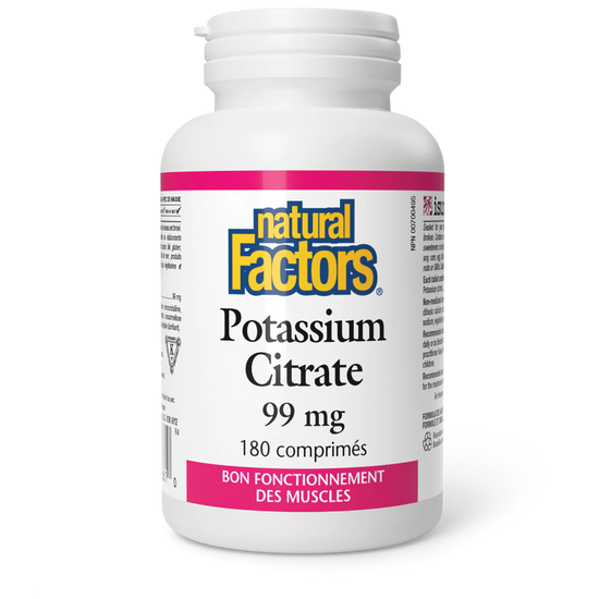 Potassium citrate 99mg 90 comprimés