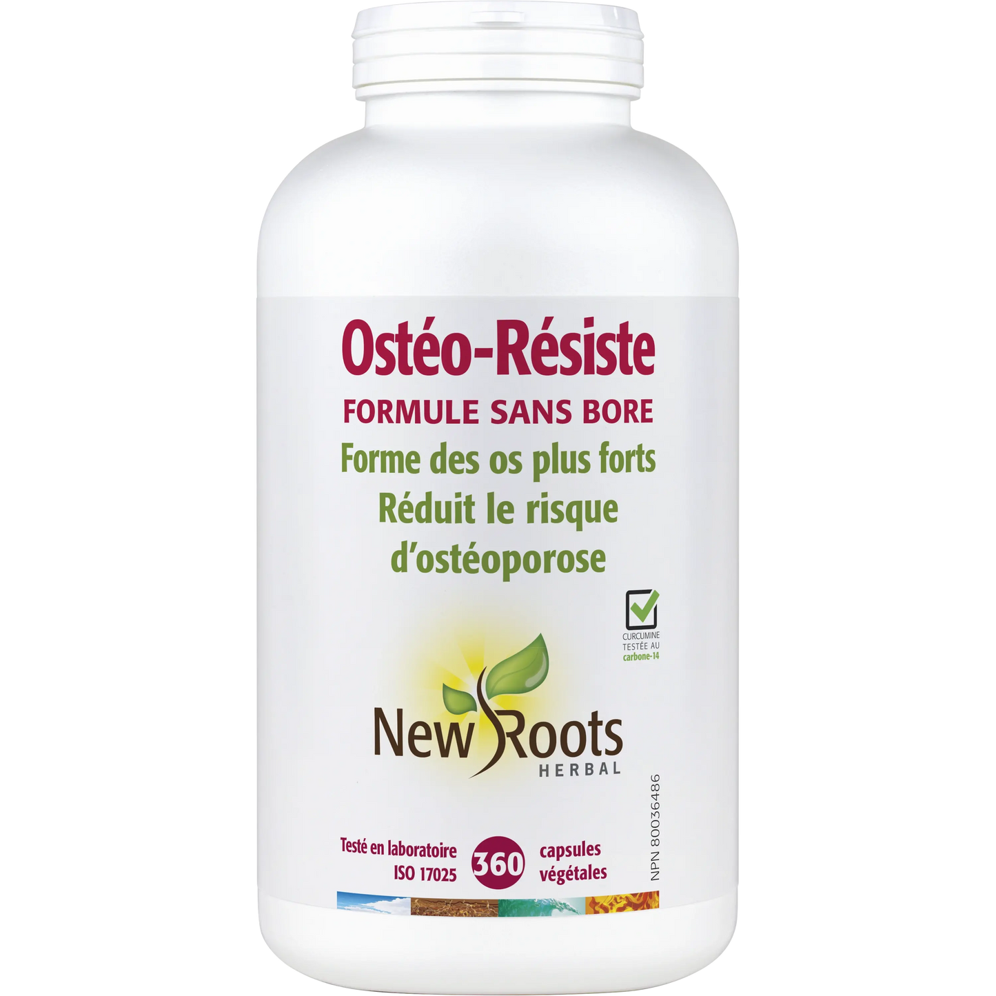 Ostéo-Résiste formule sans bore 360capsules