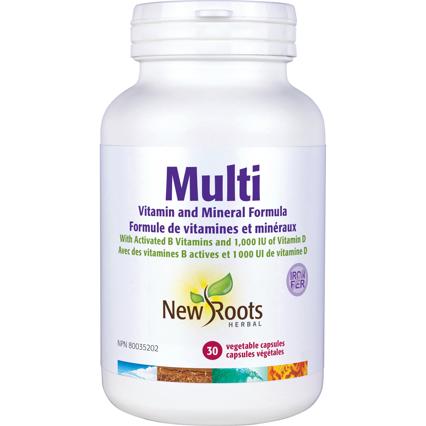 Multi vitamines et minéraux 30 capsules