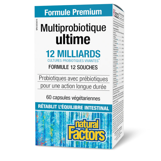 Multiprobiotique ultime 12 milliard de cultures