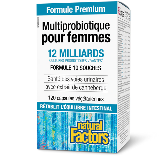 Multiprobiotique pour femmes 12 milliards de cultures