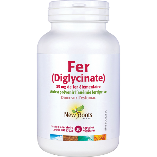 Fer diglycinate 35mg 30capsules