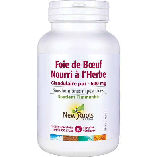 Foie de bœuf nourri à l'herbe 30capsules