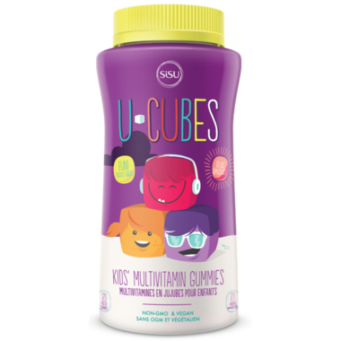 U-CUBES multivitamines pour enfants 120jujubes