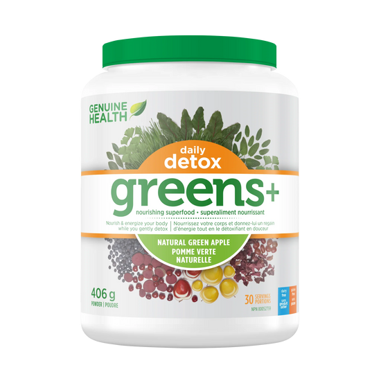 Greens+ détox quotidien - pomme verte naturelle 405g