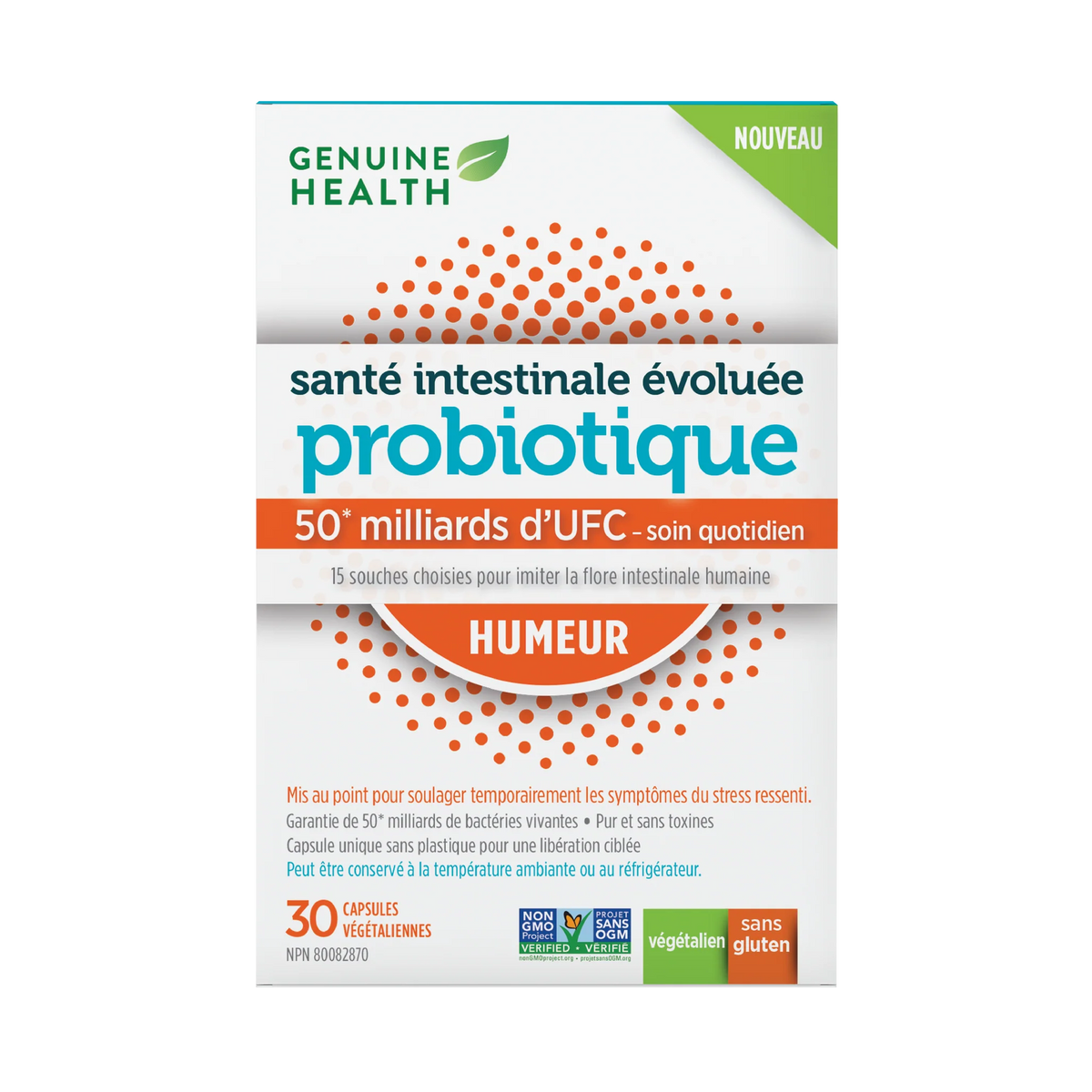 Probiotiques 50 Milliards - 120 Capsules, Avec Prébiotiques, Santé Immunitaire Et Digestive