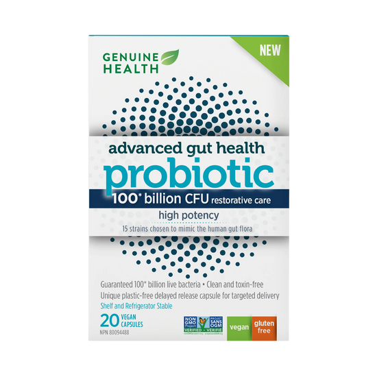 Probiotiques santé intestinale évoluée rétablissement 100 milliards 20 capsules