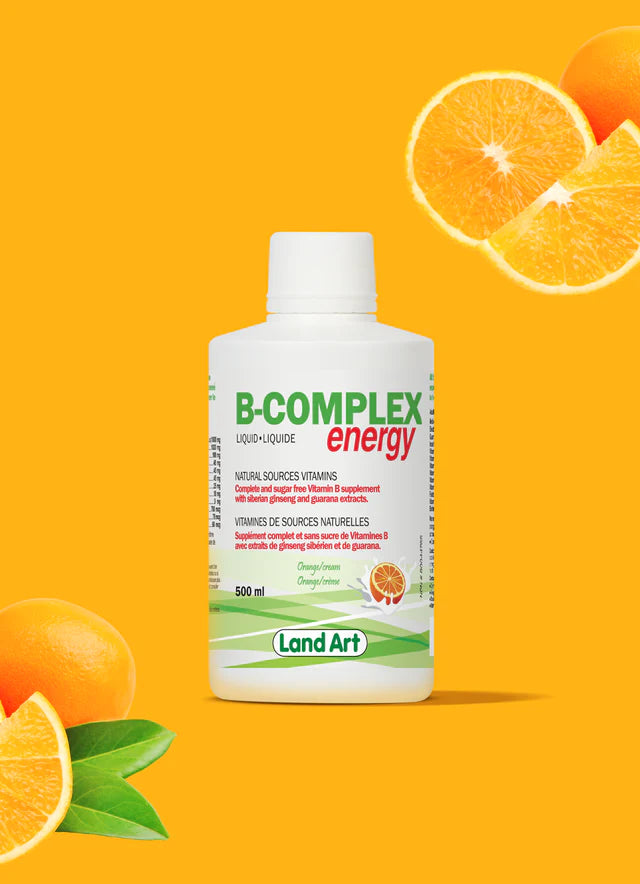 B-Complex Énergie orange-crème 500mL