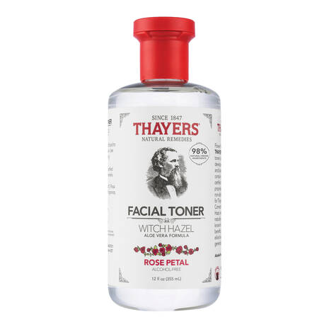 Tonique facial hamamélis et pétale de rose 355ml