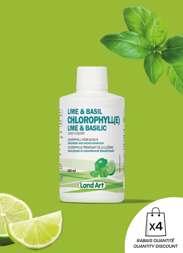 Chlorophylle lime & basilic 500mL