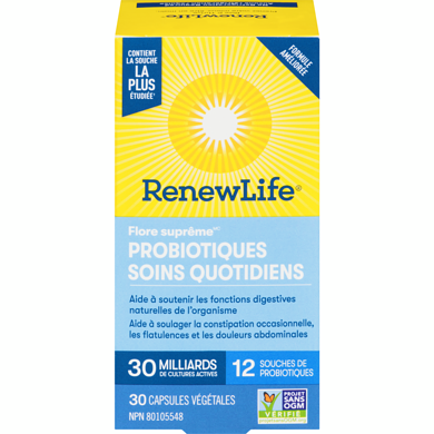 Probiotiques soins quotidien 30milliards 12souches 30capsules