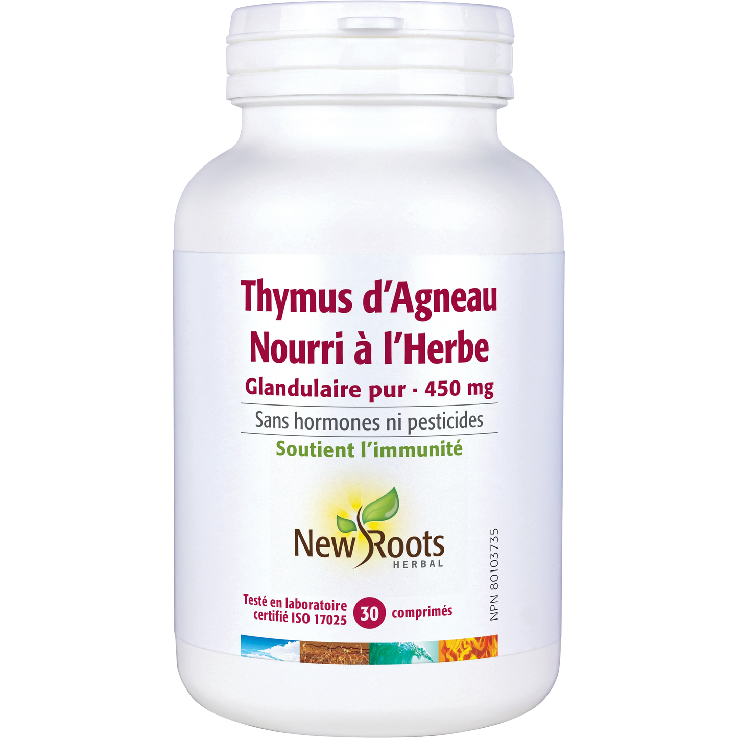 Thymus d'Agneau nourri à l'herbe 450mg