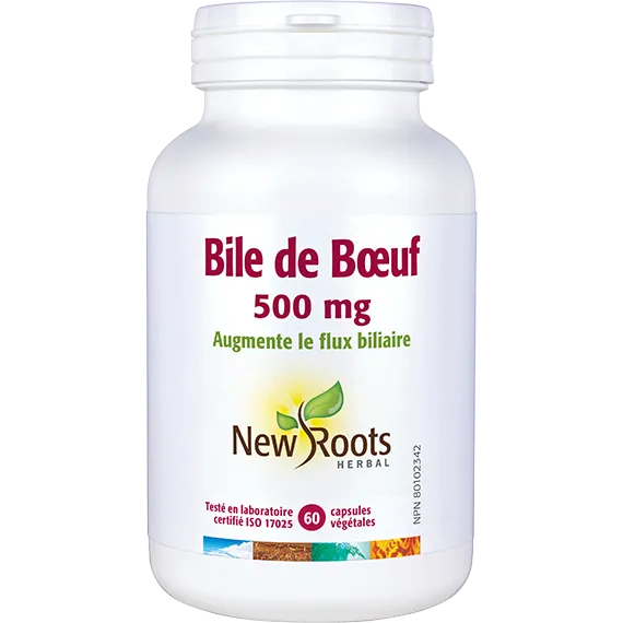Bile de bœuf 500mg 60capsules