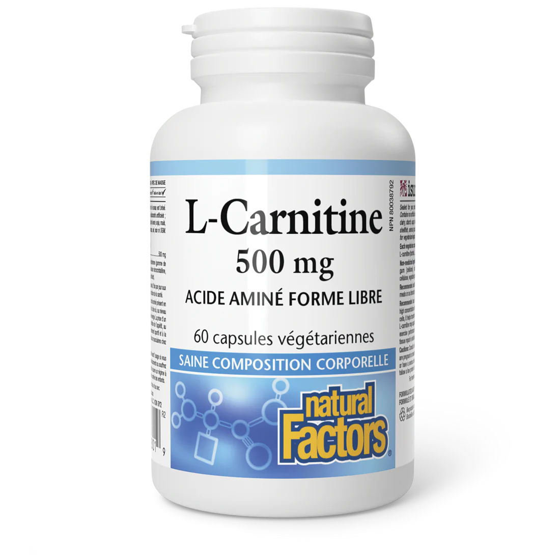 L-Carnitine 500mg 60 capsules