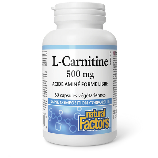 L-Carnitine 500mg 60 capsules