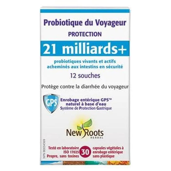 Probiotique du Voyageur 21milliards + 12souches 30capsules