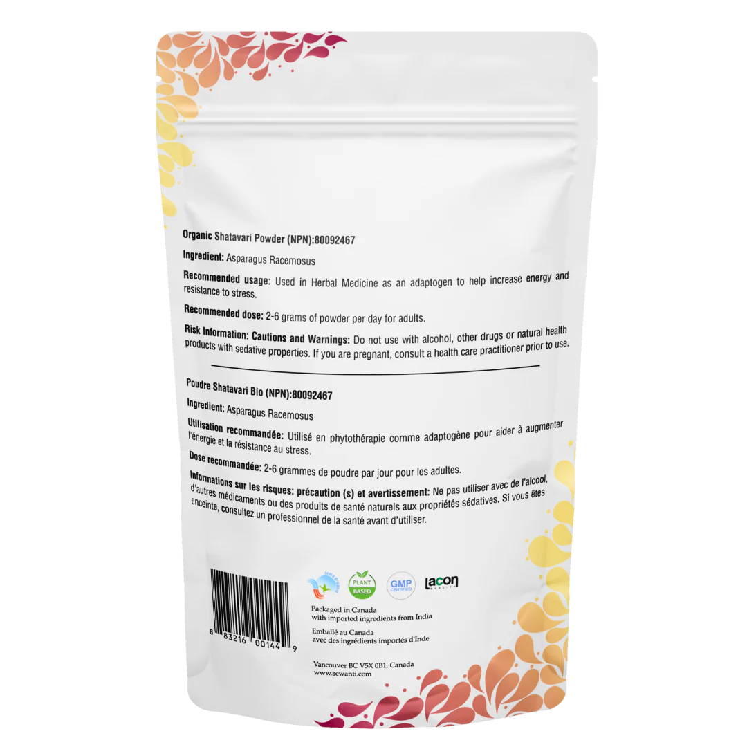 Shatavari en poudre 200g