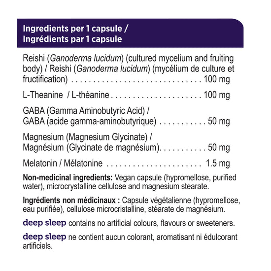 Sommeil profond - avec reishi 60 capsules