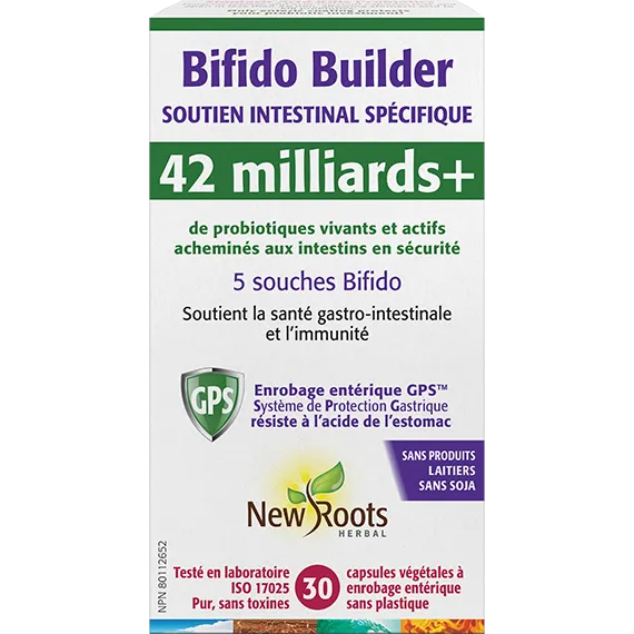 Bifido Builder soutien intestinal spécifique 30capsules