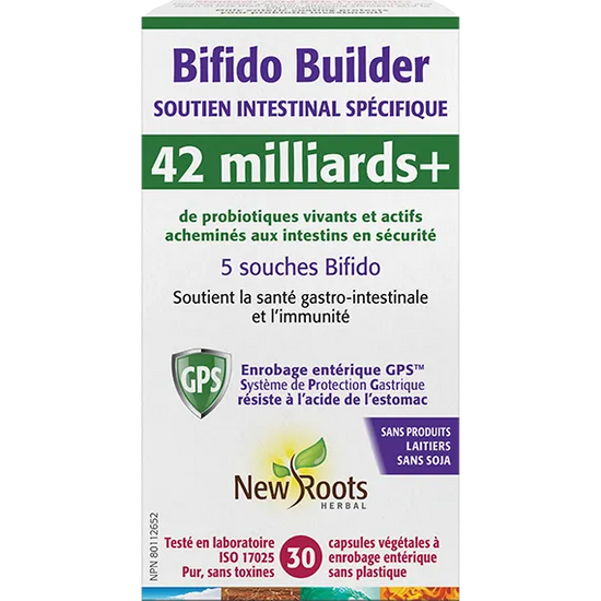 Bifido Builder soutien intestinal spécifique 30capsules