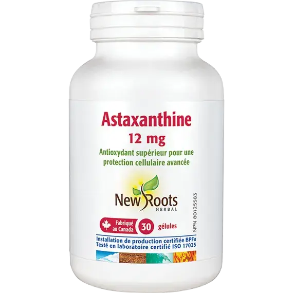 Astaxanthine 12mg 30 capsules