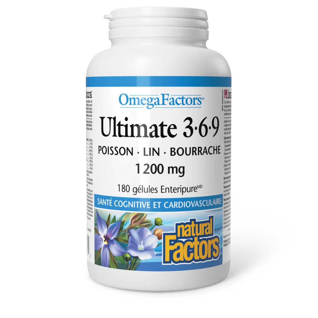 Ultimate 3-6-9 1200mg 180 gélules