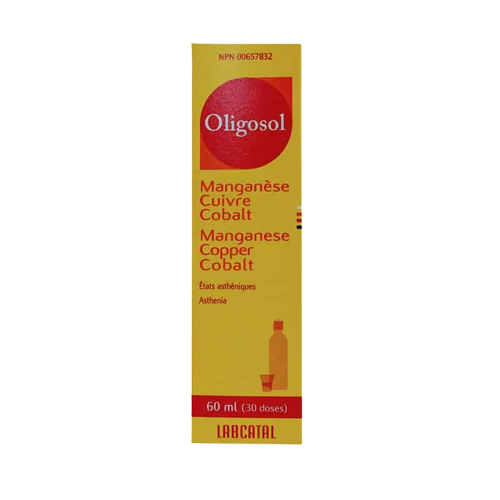 Oligosol Manganèse Cuivre Cobalt 60ml