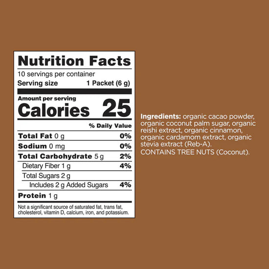 Relaxez, mélange de cacao avec champignons 10 sachets