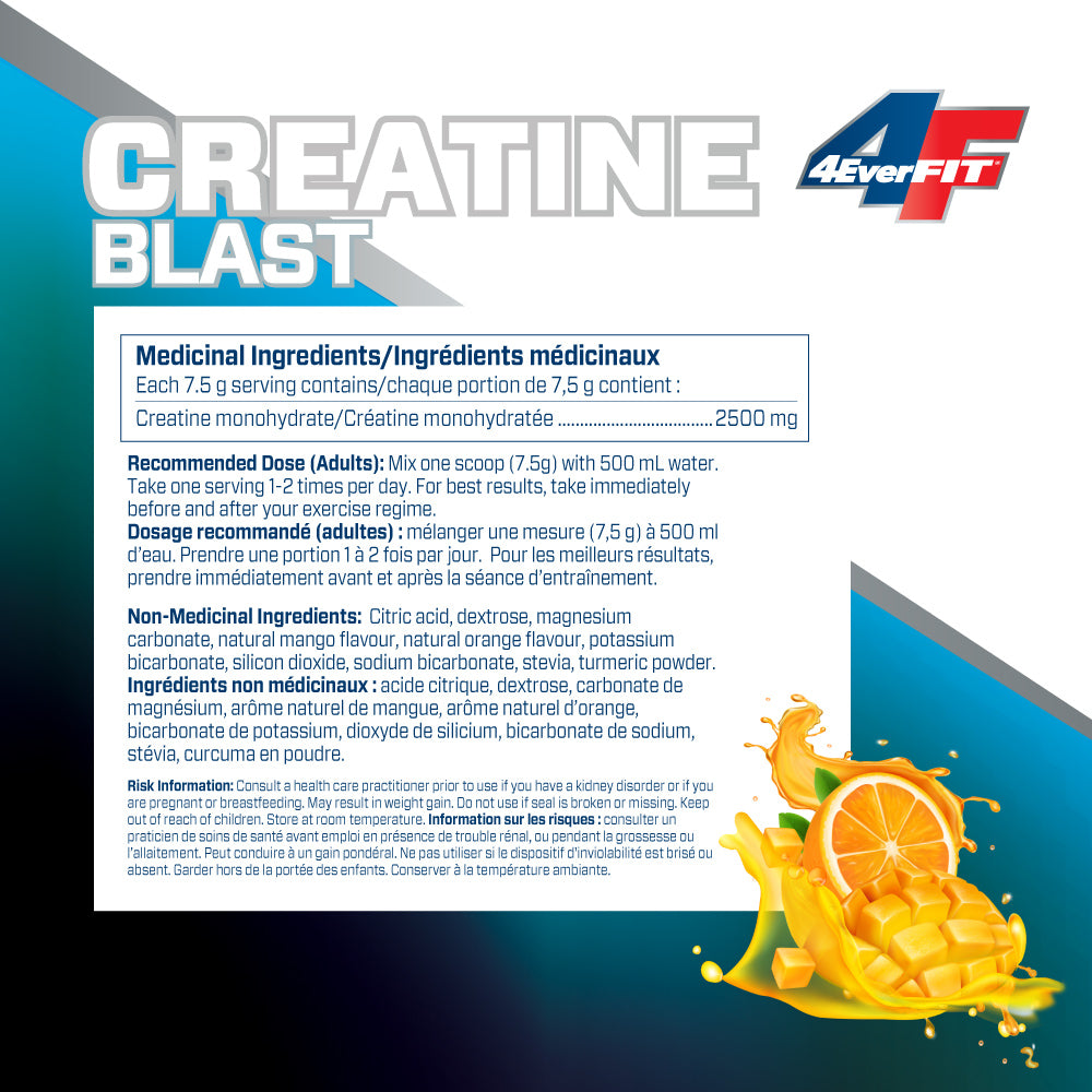 Créatine Blast 300g agrume mangue