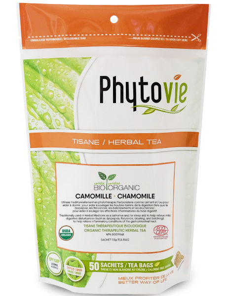 Tisane thérapeutique Camomille biologique 50sachets