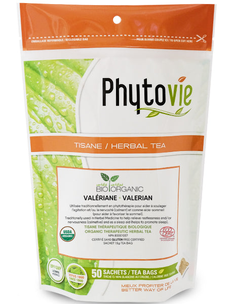 Tisane thérapeutique Valériane biologique 50sachets