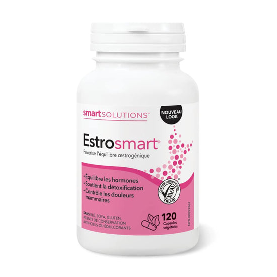 Estrosmart favorise l'équilibre oestrogénique 120capsules